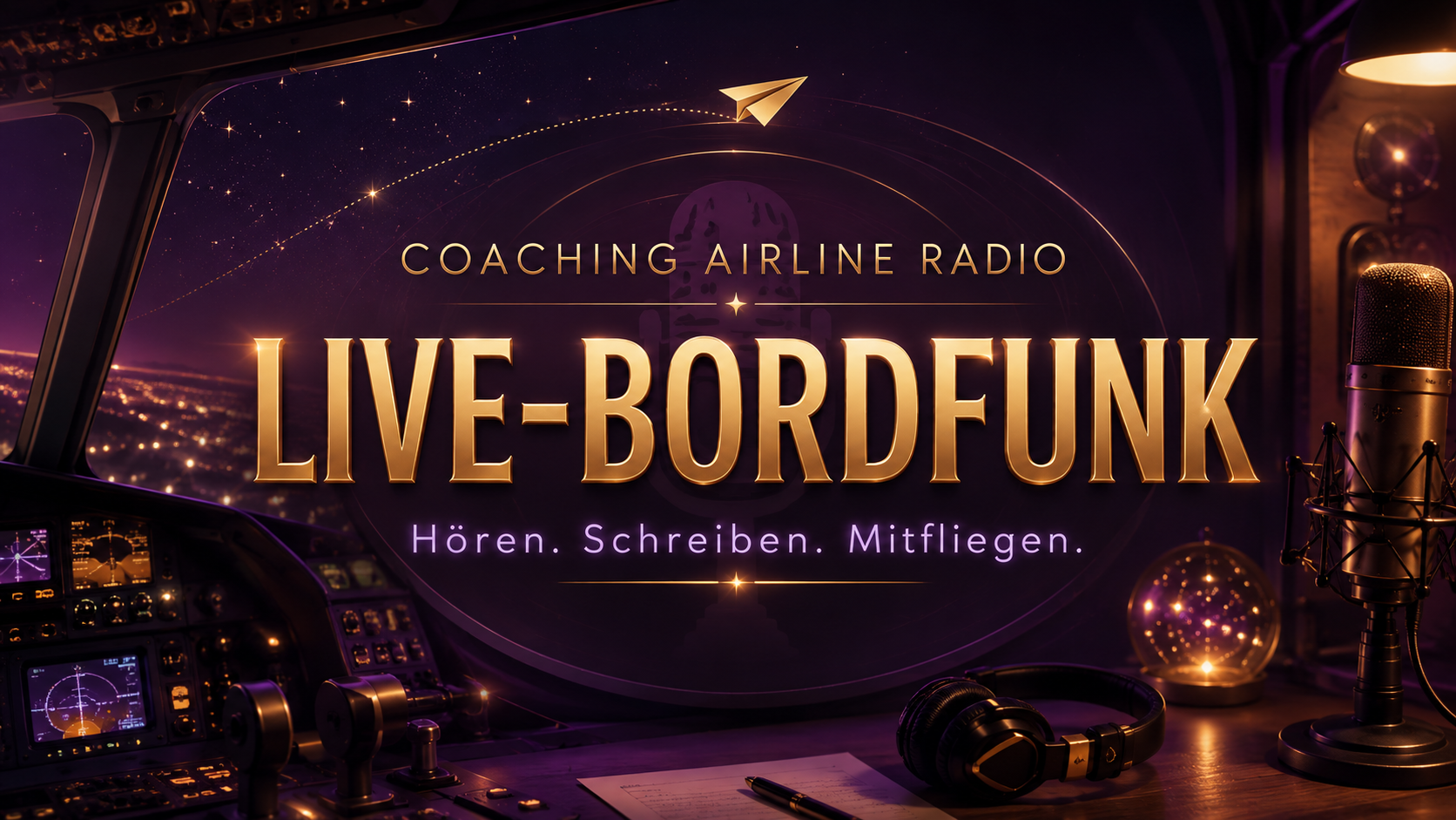 Coaching Airline Radio – Live-Bordfunk