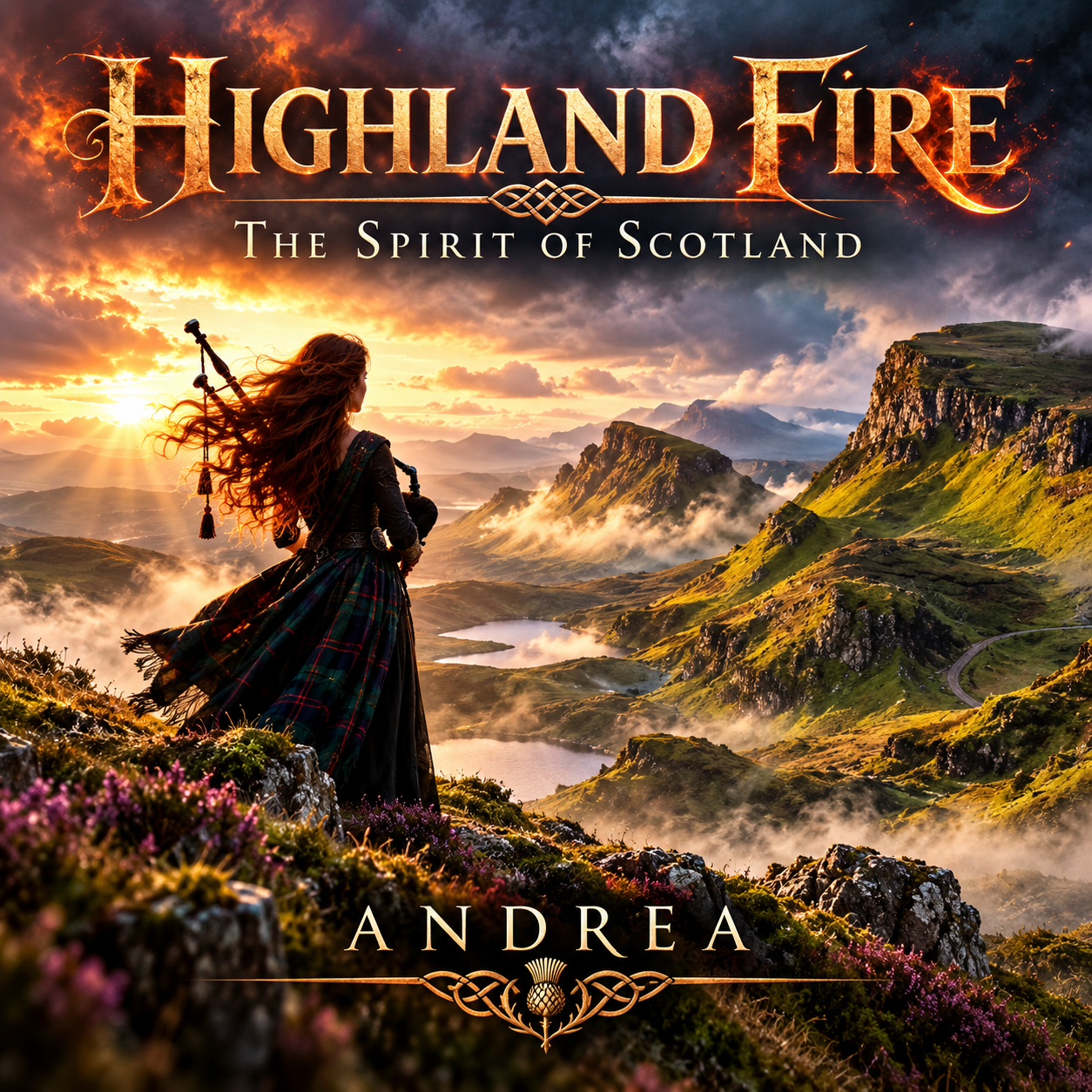 Highland Fire – The Spirit of Scotland – ANDREA